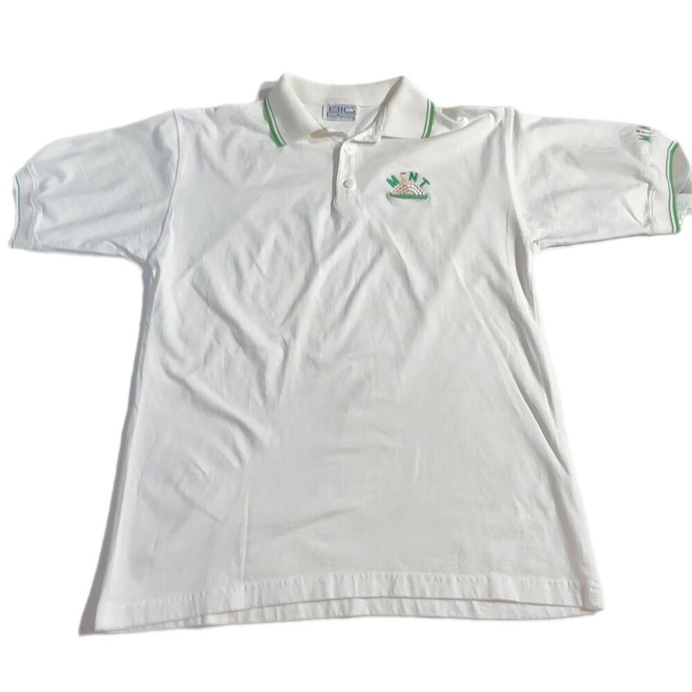 Big Boss White Polo Shirt Men’s Size Medium